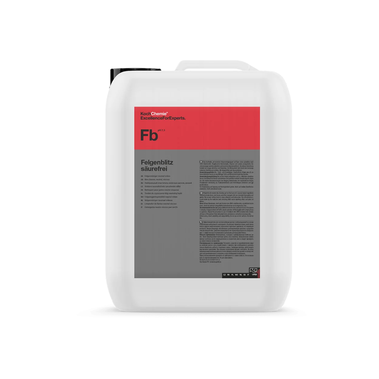 FB Felgenblitz Saeurefrei (Demirtozu ve Jant Temizleyici) 5Kg. 