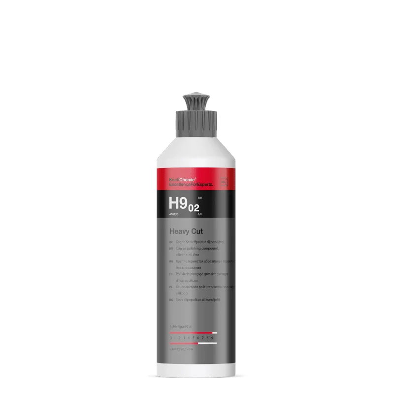 H9.02 Heavy Cut Compound (Kalın Çizik Giderici Pasta Cila) 250ml. 