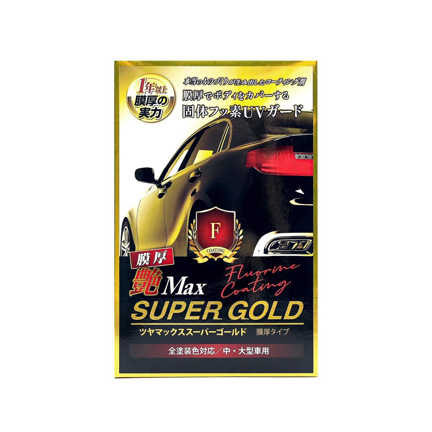 Tsuya-Max SUPER GOLD Thick Coating Type (Oto Seramik Kaplama) 100ml
