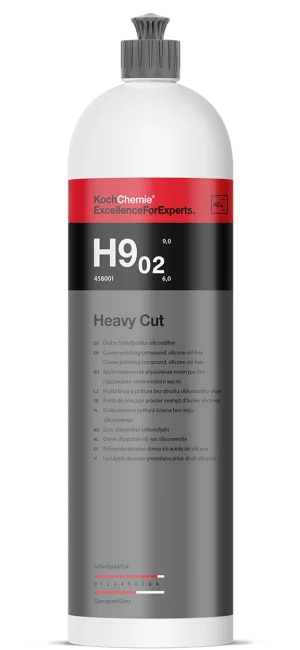 H9.02 Heavy Cut Compound (Kalın Çizik Giderici Pasta Cila) 1Lt.