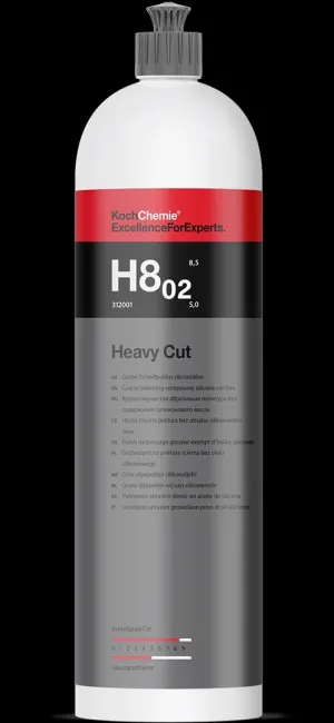 H8.02 Heavy Cut Compound (Kalın Çizik Giderici Pasta Cila) 1Lt.