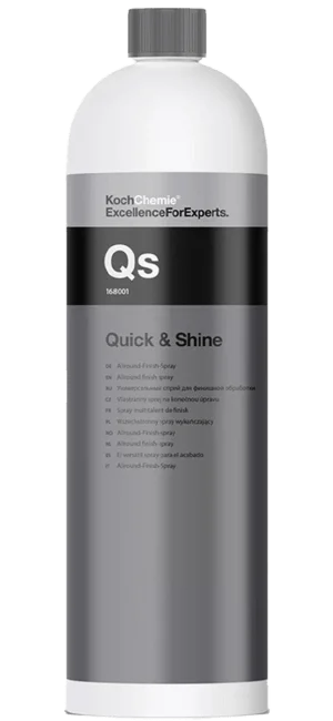 QS Quick & Shine (Yüzey Temizleyici ve Parlatıcı) 1Lt.