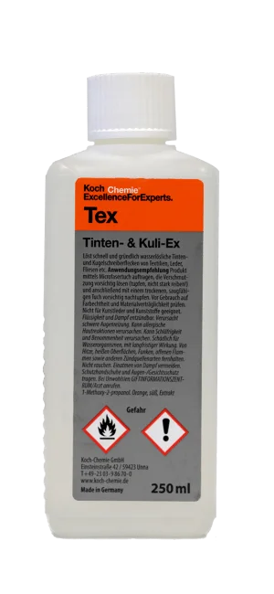 TEX Tinten Kuli-Ex (Mürekkep Temizleyici) 250ml