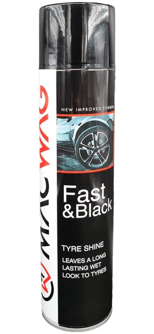 FAST & BLACK TYRE SHINE 600 Ml (Lastik Parlatıcı)